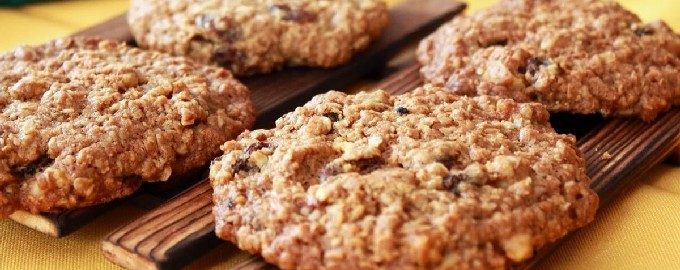 Biscoitos de aveia caseiros