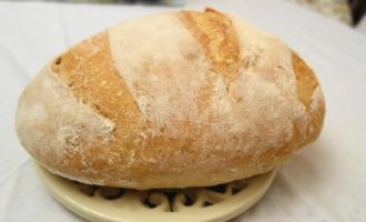 Pão no forno em casa