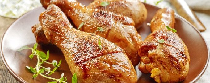 Coxas de frango no forno